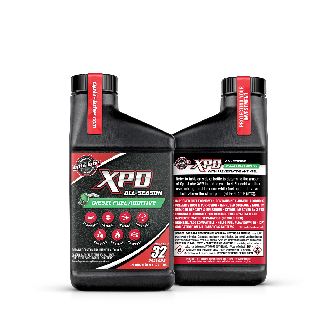 Opti-Lube XPD All-Season Diesel Fuel Additive - Case of 12 - 8oz